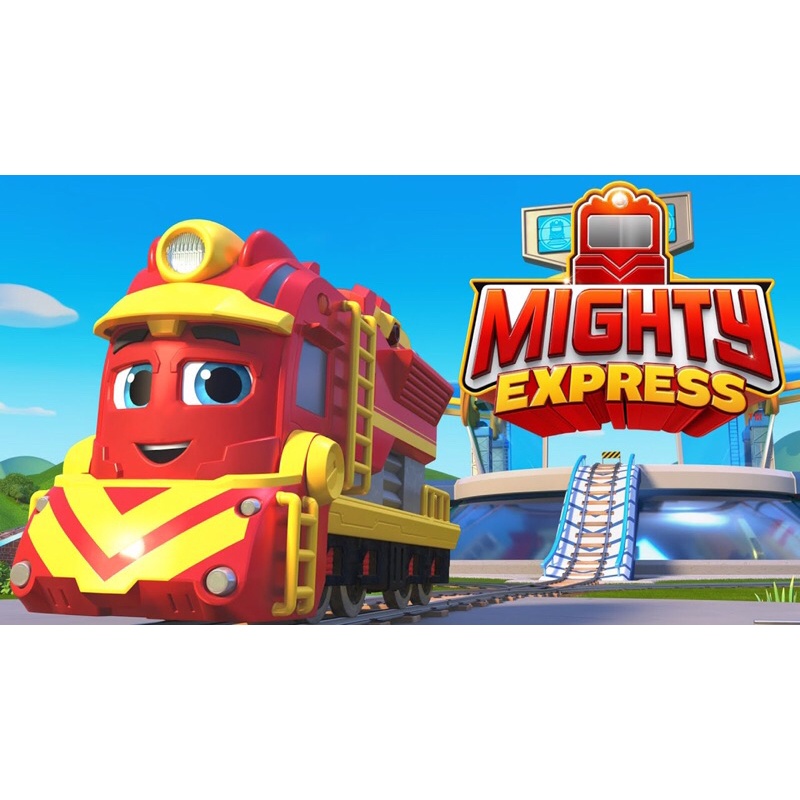 Đồ chơi xe lửa tàu Mighty Express chính hãng