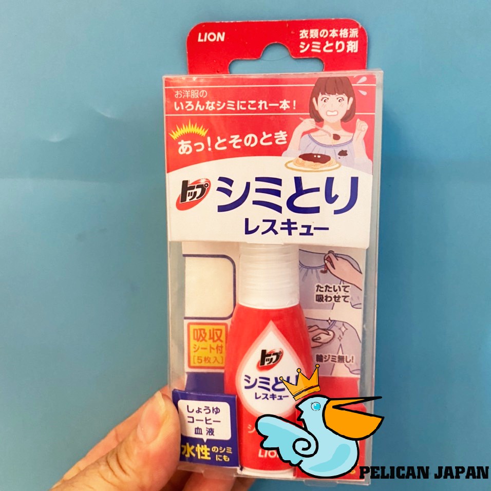 DUNG DỊCH TẨY VẾT BẨN SIÊU TỐC LION 17ML + 5 TỜ GIẤY