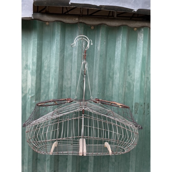 Lồng bẫy chim chào mào chất liệu inox cao cấp siêu nhạy