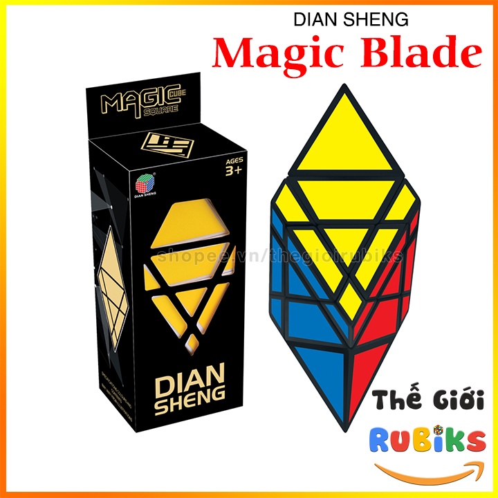 DianSheng Magic Blade Super Square-1 Star Cube Siêu Khó Đồ Chơi Giáo Dục Trí Tuệ Thông Minh