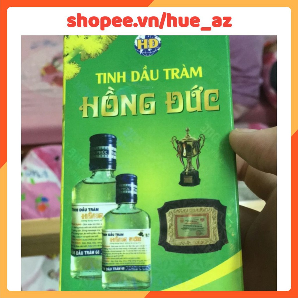 Tinh dầu tràm Hồng Đức 50ml - chống muỗi đốt, chống sốt xuất huyết