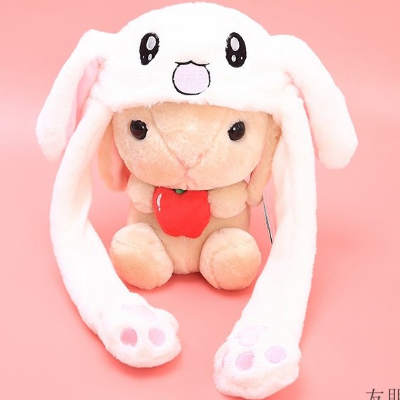 Mũ Tai Thỏ Giật Siêu Cute Nhiều Mẩu Hot Trend Chất Vải Nhung Dày Mịn (có đèn led)