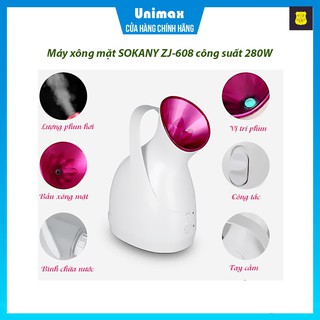 Máy Xông Hơi Mặt Sokany ZJ-806 Chính Hãng công suất 280W dễ dàng sử dụng chăm sóc mọi loại da
