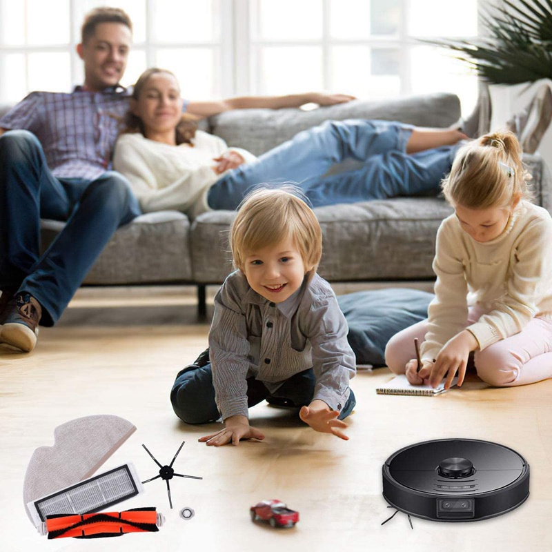 Bộ Phụ Kiện Thay Thế Dành Cho Rô Bốt Hút Bụi Roborock S6 S6 MaxV S6 Pure S5 S5 Max S51 E4 E35 E20 S50