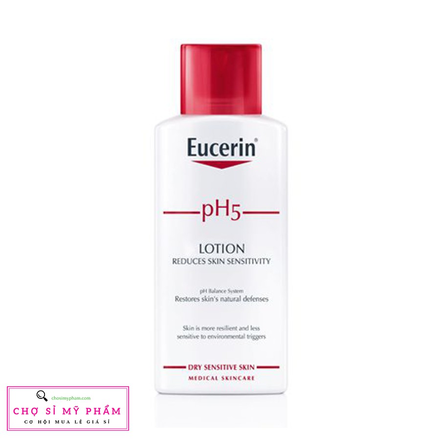 Sữa dưỡng thể pH5 Lotion, dành cho da nhạy cảm Eucerin pH5 Lotion 250ml