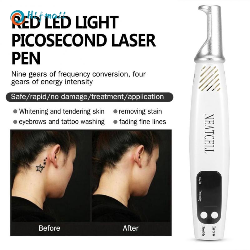 Máy xoá xăm, xoá nám, tàn nhang, nốt ruồi Laser mini NEATCELL, Xoá xăm Tatoo chân mày chuyên dụng