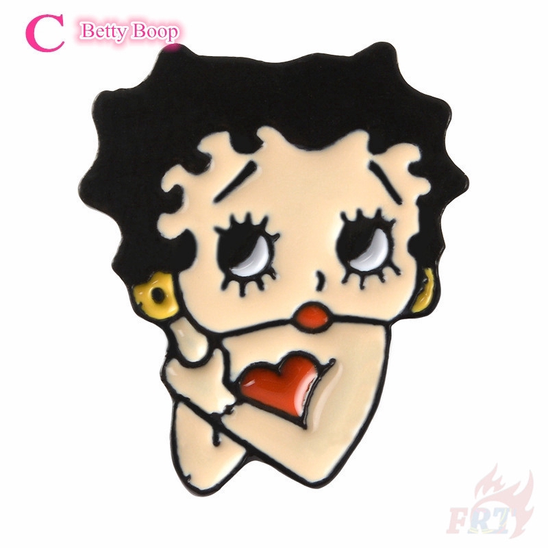 Ghim cài áo hình Troll Doll / Mr. Potato / Betty Boop dễ thương