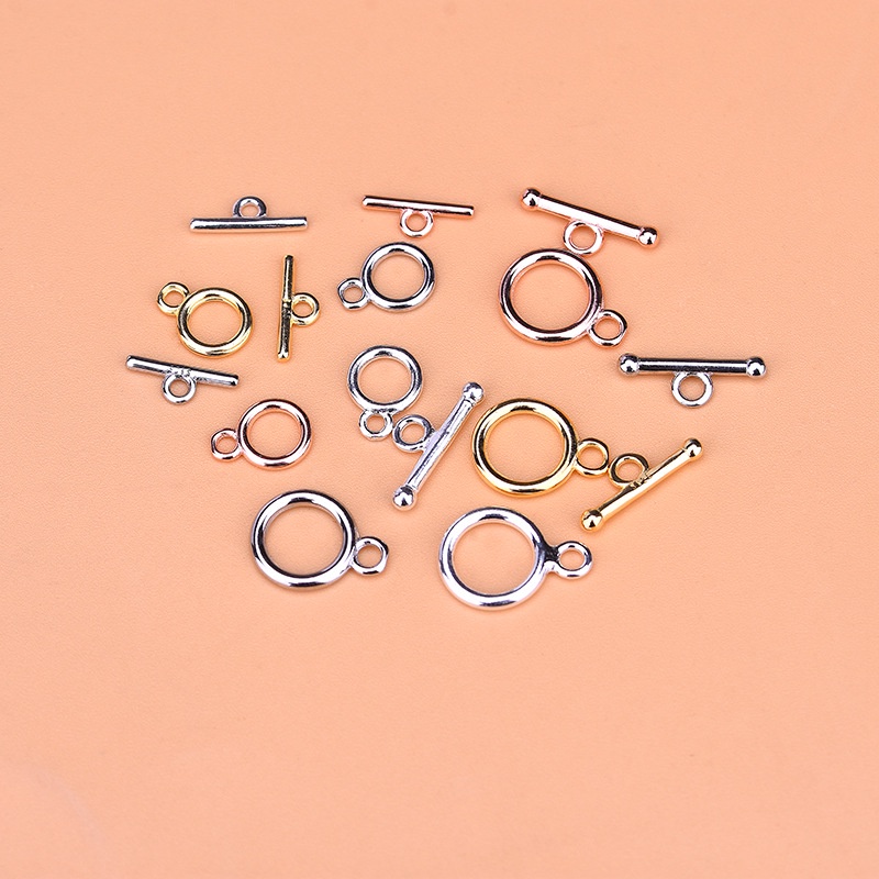 █diy゜ S925 Bạc●Phụ Kiện Hạt Làm Trang Sức Bằng Bạc S925 Có Khóa Cài DIY