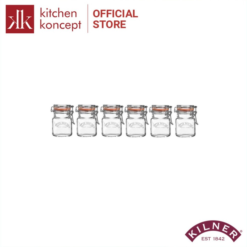 Kilner - Bộ hũ đựng gia vị gồm 6 hũ 70ml