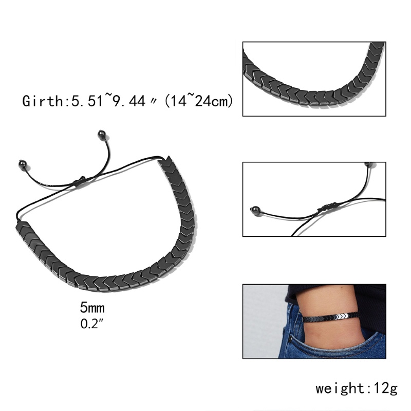 Vòng Tay Đá Obsidian Giúp Giảm Căng Thẳng