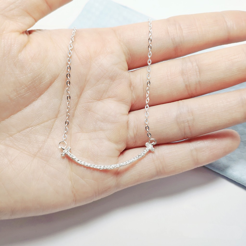 Dây chuyền bạc Dây chuyền smile bạc ta