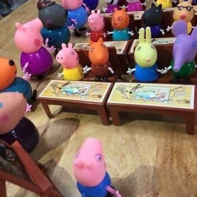 Bộ đồ chơi peppa pig