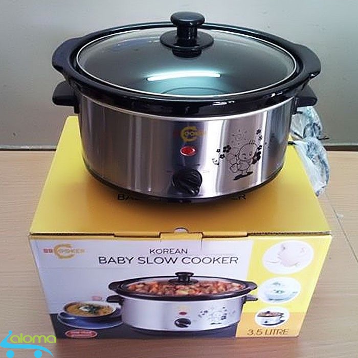 Nồi nấu chậm BBCooker BS35 Hàn Quốc lõi sứ siêu dày 3.5L ⚡ Nồi nấu cháo dinh dưỡng cho bé ⚡ Nồi kho cá hầm xương...