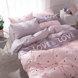 Bộ chăn ga cotton 6s