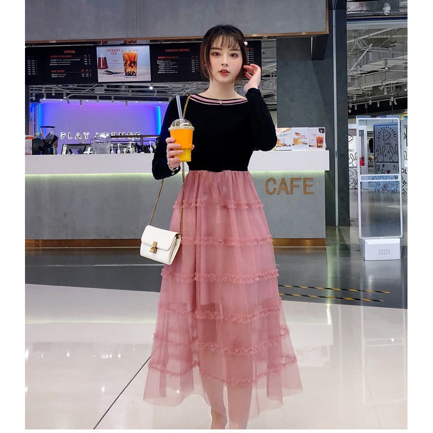 Đầm bầu, Váy sau sinh cho con bú chân hồng tầng
