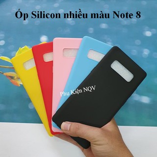 Note 8|| Ốp Dẻo Silicon nhiều màu sắc Samsung Note 8