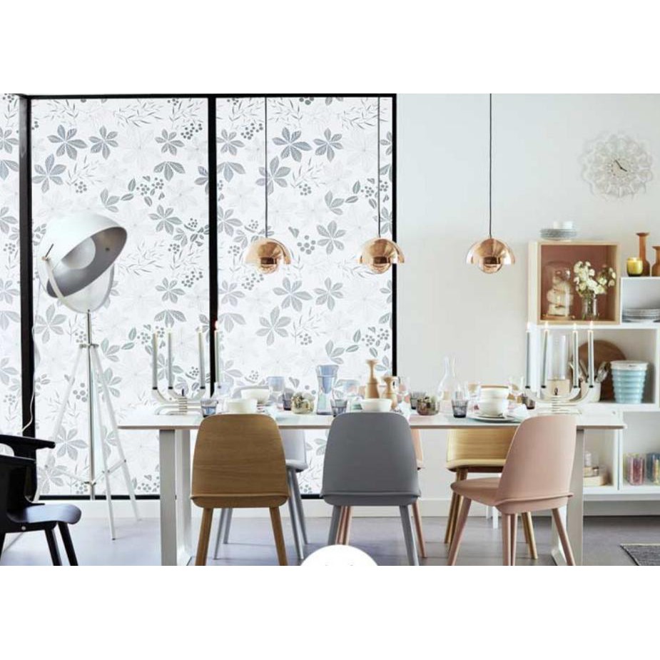 Decal Dán kính Mờ khổ rộng 60cm có sẵn keo - GIÁ 1 MÉT DÀI NHIỀU MẪU