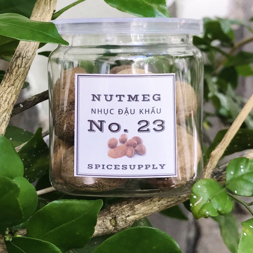 500g Nutmeg whole - Nhục đậu khấu