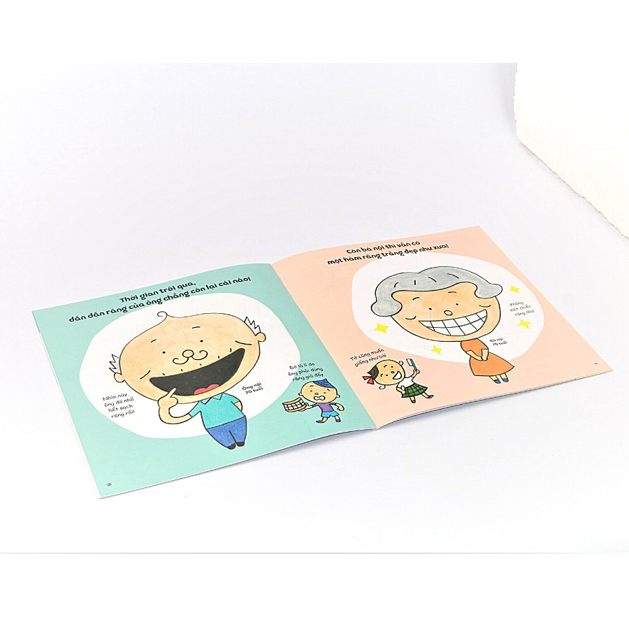 Tranh truyện Ehon Nhật Bản: Tớ yêu cơ thể mình 1: Răng trắng khỏe, nụ cười xinh! | BigBuy360 - bigbuy360.vn