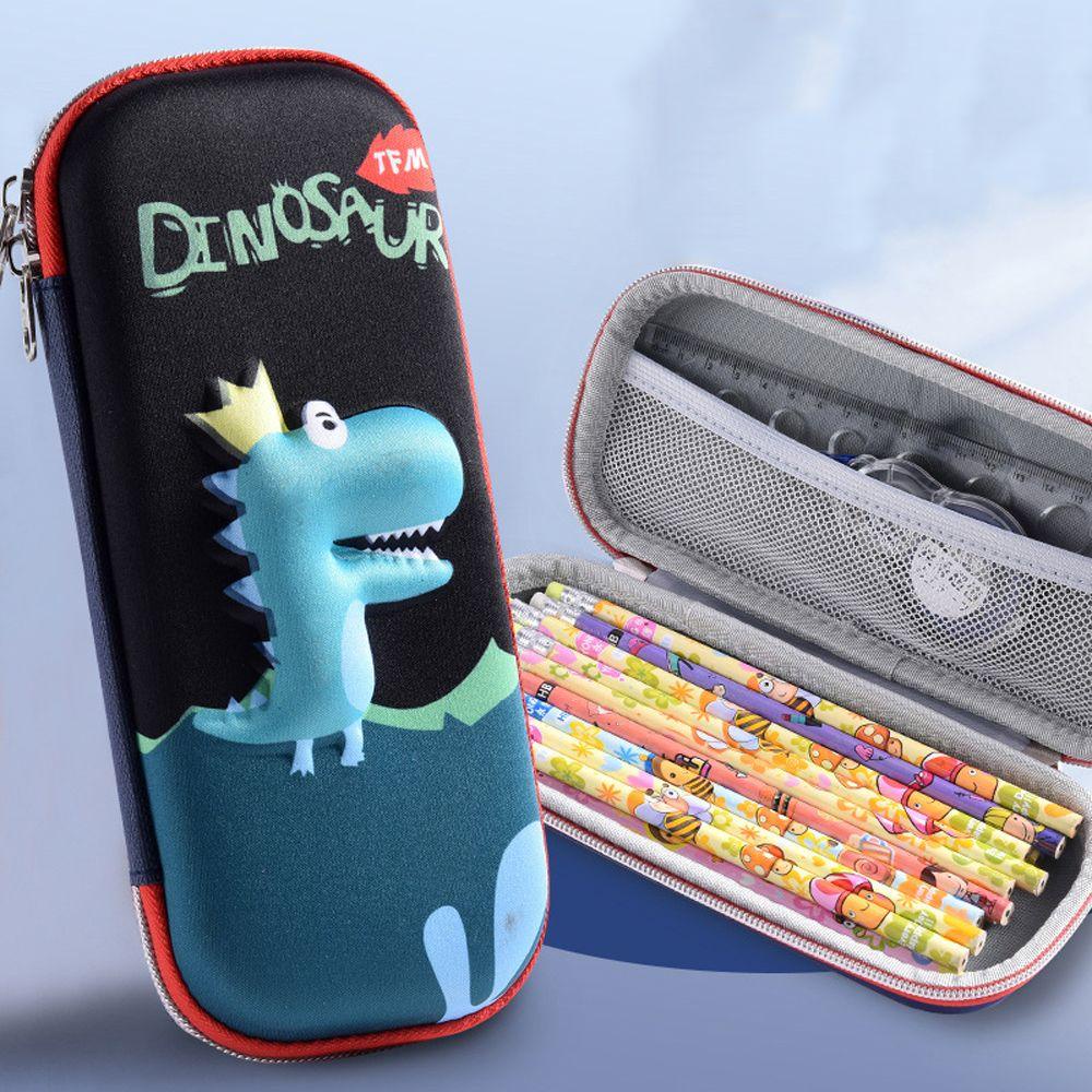 Túi Đựng Bút Chống Rơi Họa Tiết Phi Hành Gia Hoạt Hình Dành Cho Học Sinh