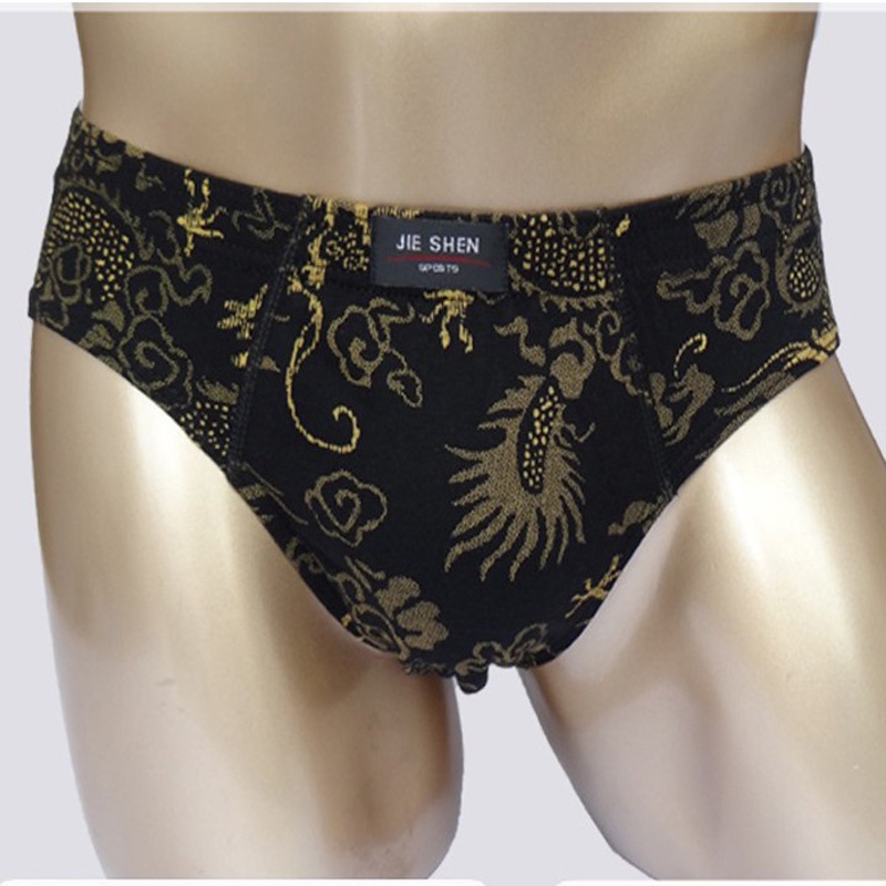 Quần sịp nam họa tiết rồng mây