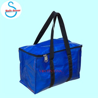 Túi Bạt Đựng Đồ Xanh Cam (cao cấp)