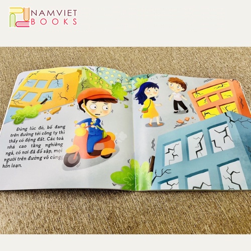 Sách - Cẩm Nang An Toàn Dành Cho Bé Từ 3-12 Tuổi (Bộ 6 Cuốn)