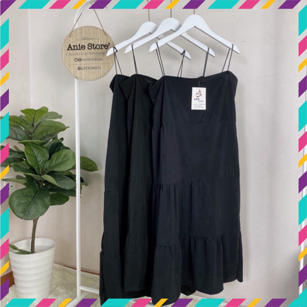 Váy 2 Dây Nữ Dáng Xòe Bồng Đi Biển Đi Chơi Siêu Xinh | BigBuy360 - bigbuy360.vn