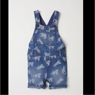 Quần yếm jean h&m auth