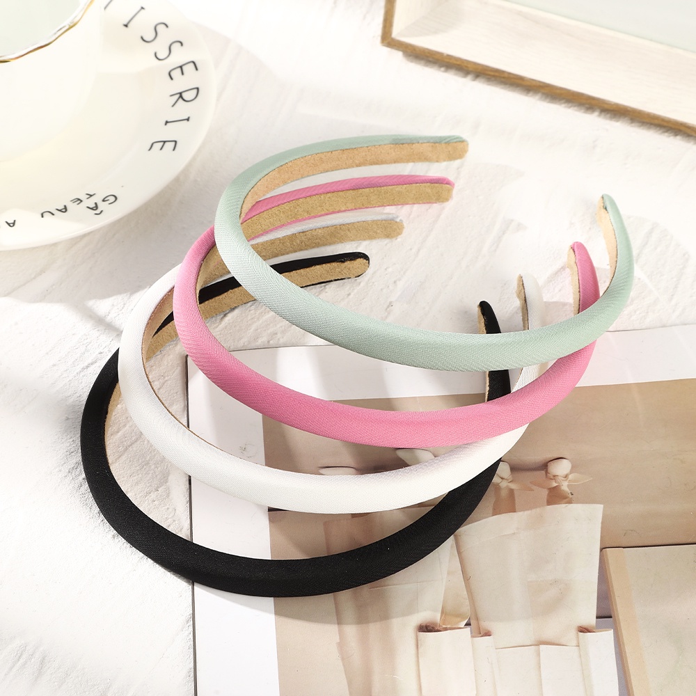 Cài tóc Haimeikang bằng bọt biển màu sắc ngọt ngào thiết kế đơn giản thời trang cho nữ