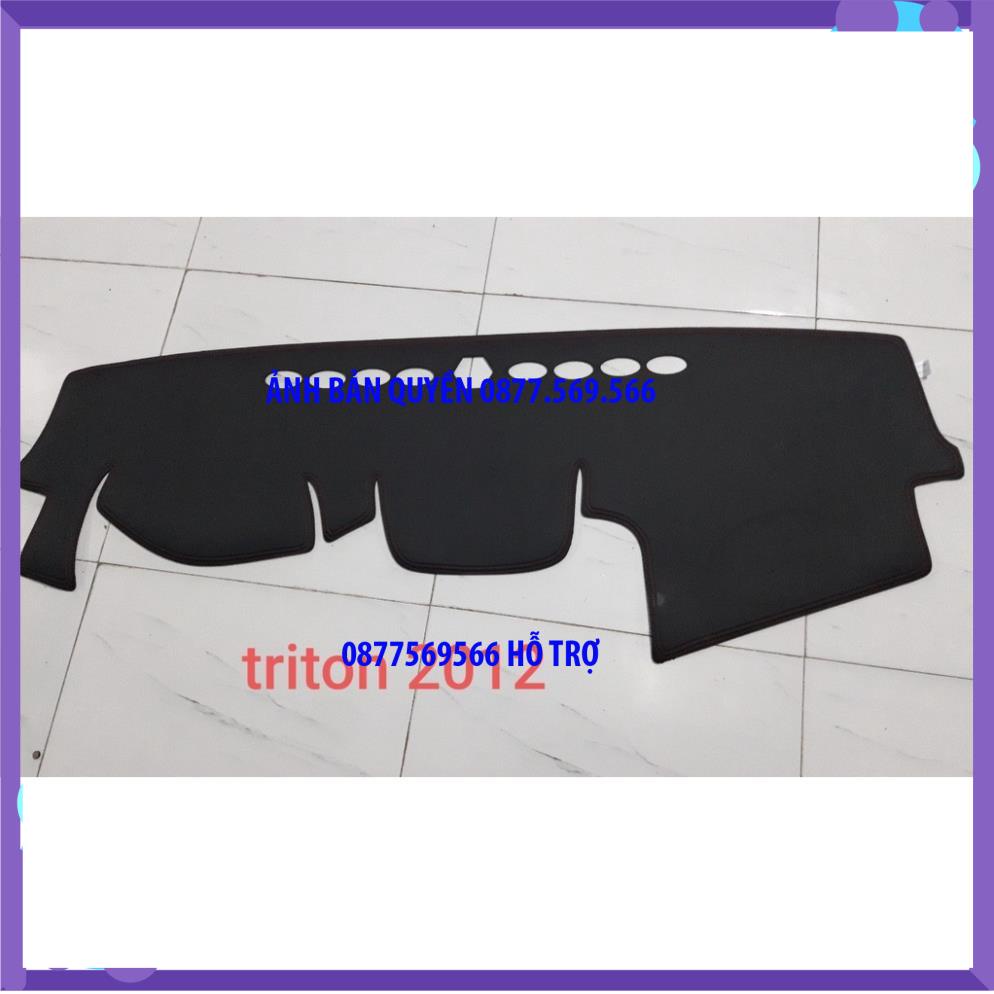 THAM TAPLO DA VÂN GỖ MITSUBISHI TRITON THẢM TRẢI LÓT TAPLO CAO CẤP 3 LỚP CHỐNG TRƯỢT CHỊU NHIỆT XE HƠI BAO HÀI LÒNG