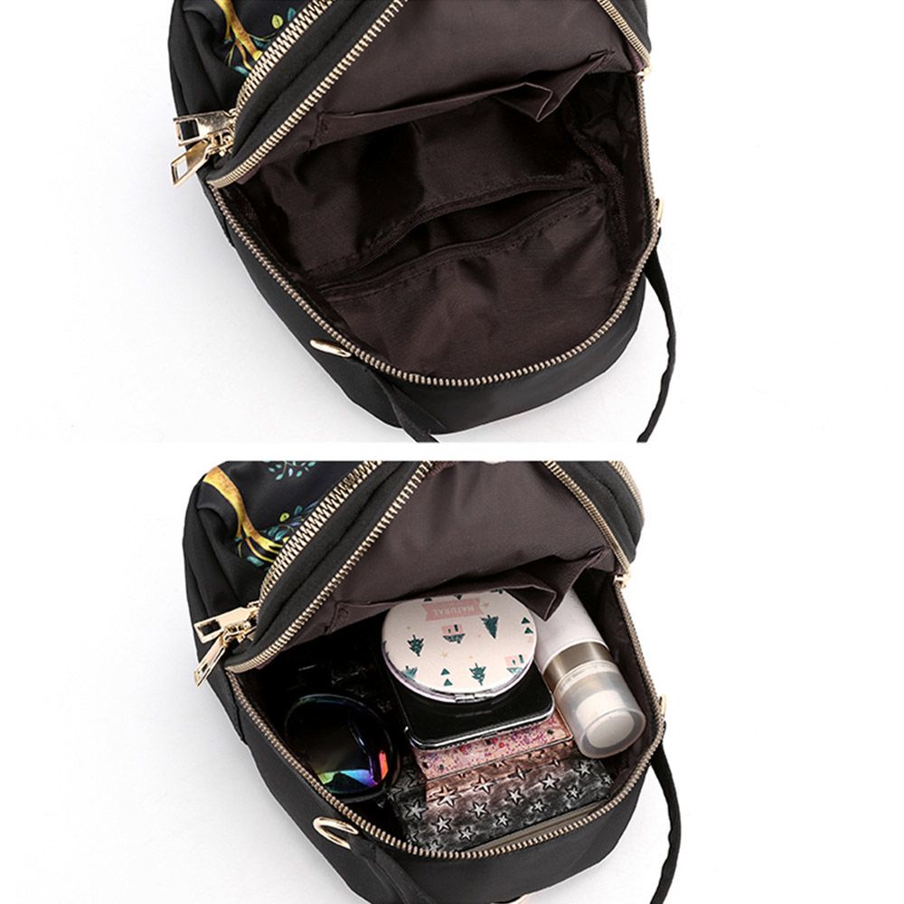 Túi Đeo Chéo Mini Vải Oxford Dễ Thương Cho Nữ