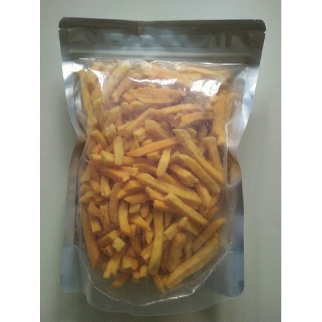 1KG KHOAI LANG VÀNG ĐÀ LẠT SẤY TỰ NHIÊN CAM KẾT GIÒN XỐP