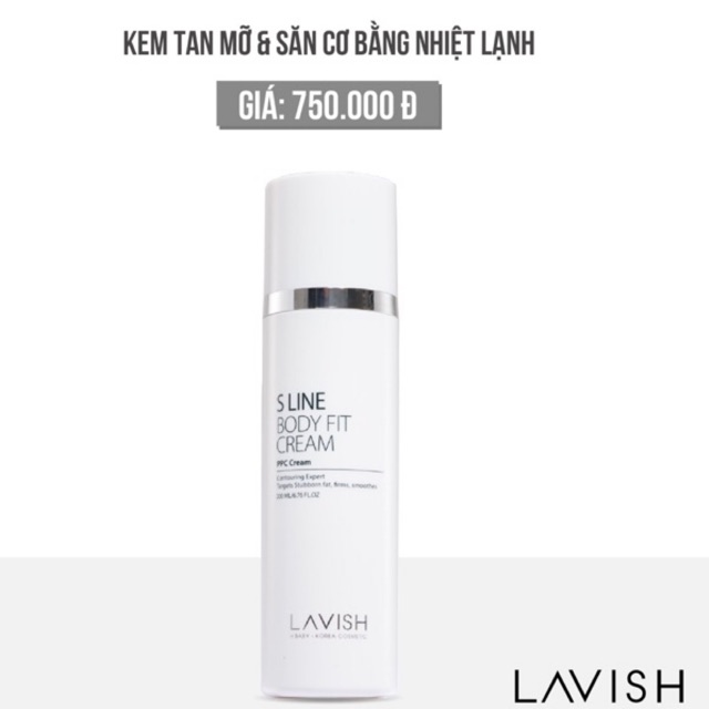 [ HÀNG CHÍNH HÃNG ] Kem tan mỡ,săn cơ bằng công nghệ nhiệt lạnh - Lavish H Baby ( Korea )