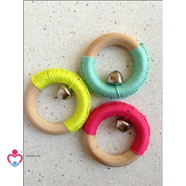 Vòng Gỗ Luyện Tay Montessori 0+