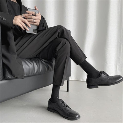 Quần Tây Ống Đứng Ôm Chân Thời Trang Xuân Hè Hàn Quốc Cho Nam