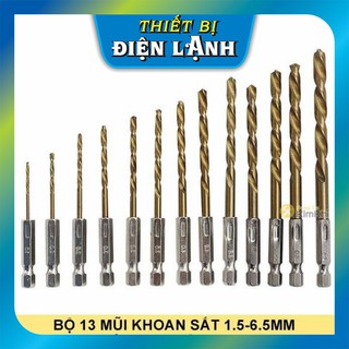 TBĐL Bộ Mũi Khoan Sắt Gỗ Chuôi Lục Giác (P091)