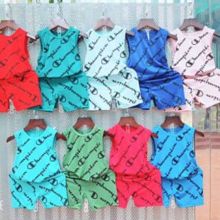 Set 5 Bộ thun lạnh thông hơi size 6-22 kg