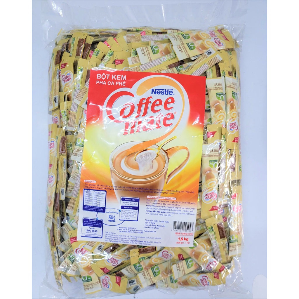 [TÚI LỚN 500 gói] BỘT KEM PHA CÀ PHÊ [Thailand] NESTLE Coffee Mate (halal)