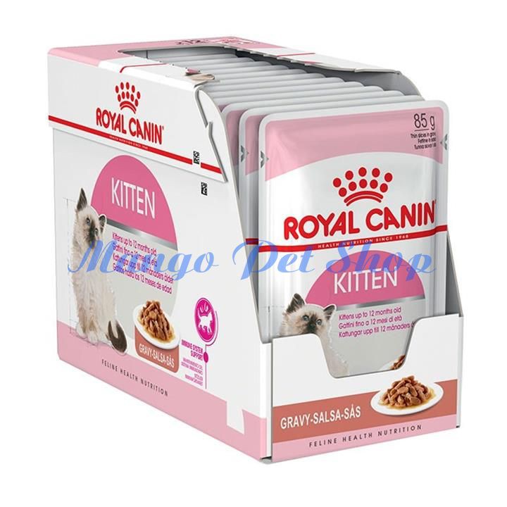 Pate Royal Canin - Kitten Instinctive  Gói 85Gr Mèo Mẹ Và Mèo Con Đến 12 Tháng Tuổi
