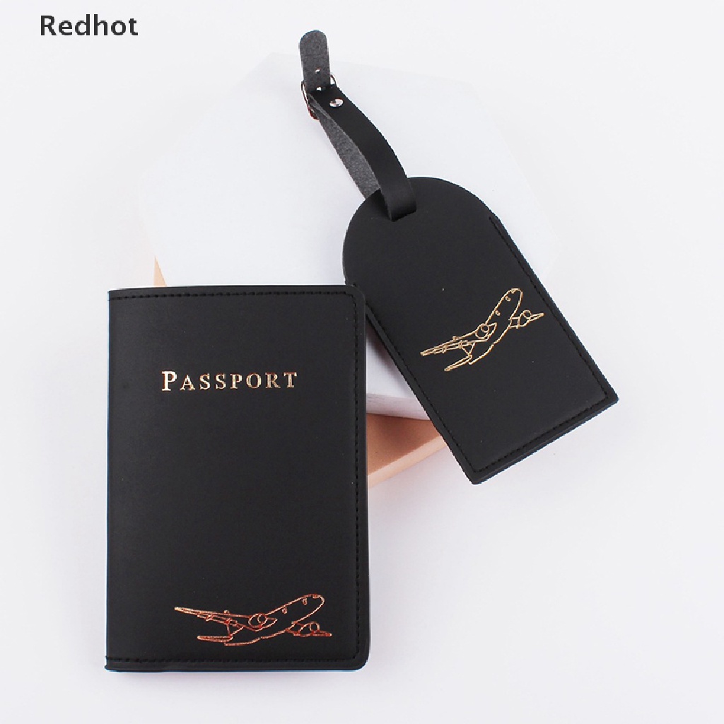 &lt; Redhot &gt; Vỏ Bọc Hộ Chiếu Du Lịch Đám Cưới Cho Cặp Đôi