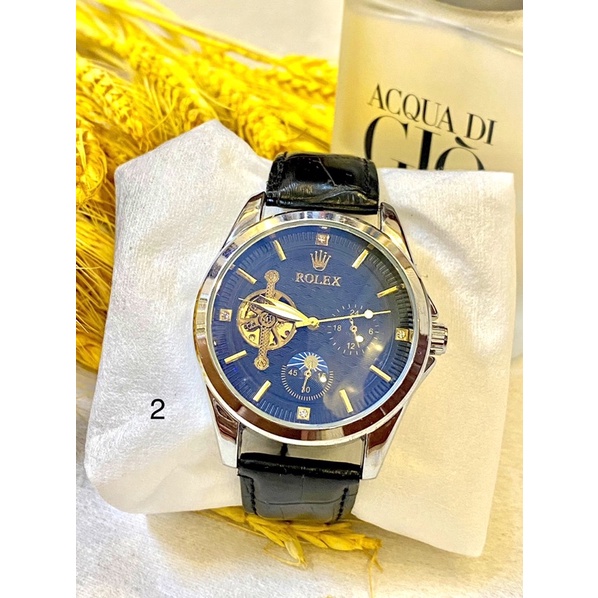 Đồng hồ cơ nam chính hãng dây da đẹp cao cấp thời trang chống nước phong cách doanh nhân