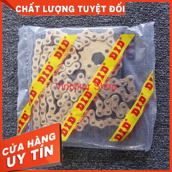 Bộ Nhông Xích < Sên>  Đĩa DID Cho Exciter 150 và WInner < Xích DID Vàng >