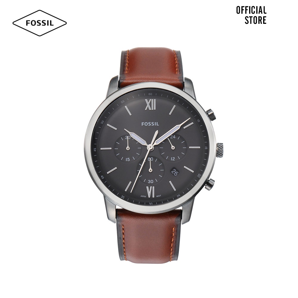 Đồng hồ nam Fossil Neutra FS5512 dây da- nâu