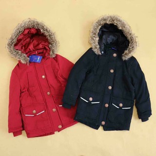 Áo parka lupilu siêu dày lót lông cừu cực ấm