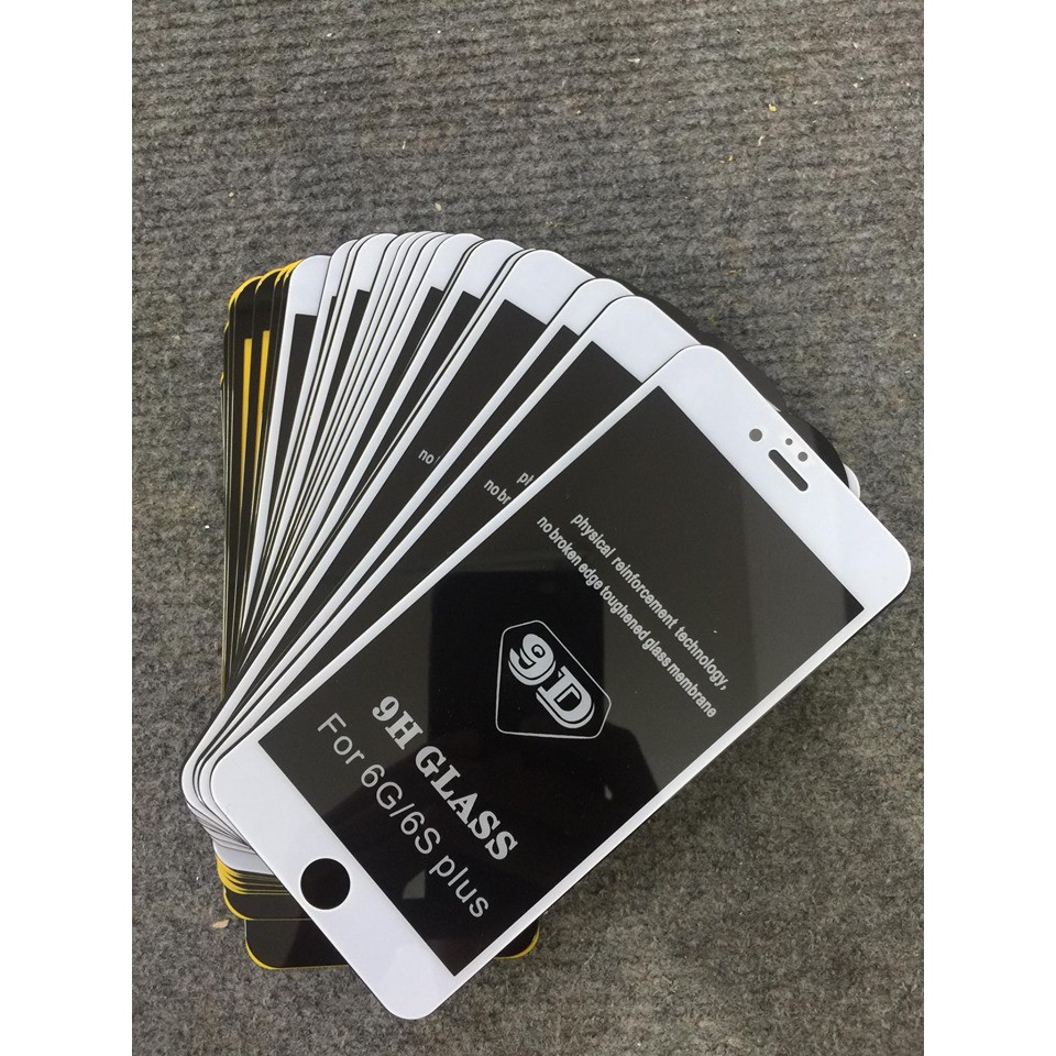 Kính cường lực FULL dành cho 6/7/8/6Plus/7plus/8plus/X/Xs/11/11pro/XsMax/ProMax
