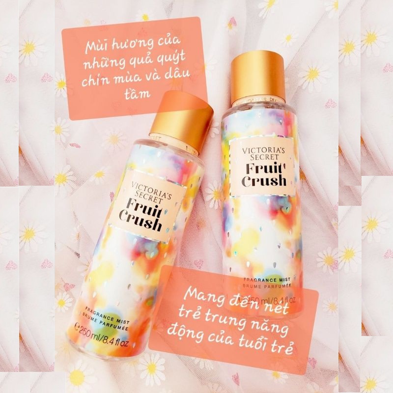 Xịt Thơm Body Mist Victoria Secret’s Fruit Crush 250ml