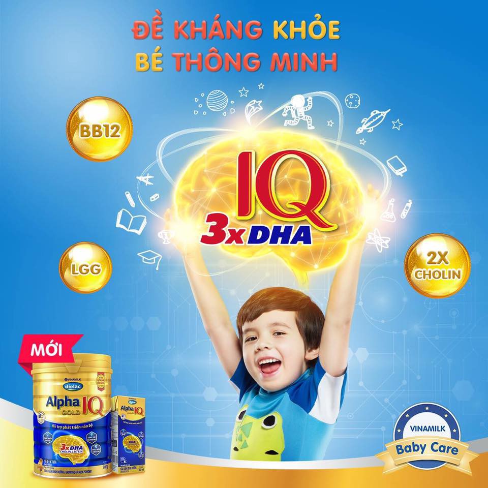 SỮA BỘT DIELAC ALPHA GOLD 1/2/3/4 850G