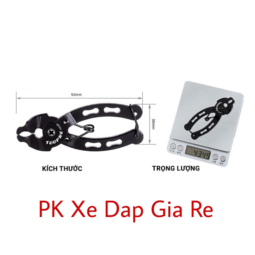 Kìm/ Kềm Tháo Gỡ Đóng Mở Mắt Xích Xe Đạp TOOPRE, Kìm tháo mắt xích xe đạp chuyên dụng chất lượng cao