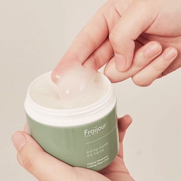 Kem Dưỡng Mịn Da FRAIJOUR Original Herb Wormwood Calming Watery Cream 100ml